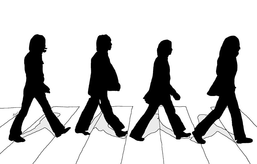the-beatles-abbey-road-silhouette-drawing-anthony-timmons
